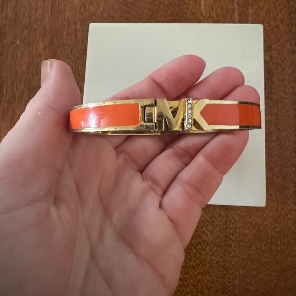 Michael Kors Bracelet. Gold and bright orange. Exactly like the pictures - Picture 3 of 8